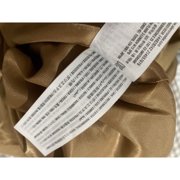 Abercrombie & Fitch Women's Relaxed Short Trench Coat size XL NWT Caramel - Picture 10 of 11